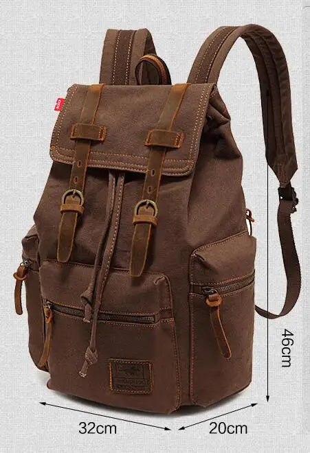 Mochila Vintage de Lona